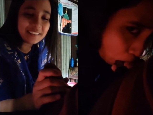 Damn cute Bangladesi girl blowjob to her elder brother