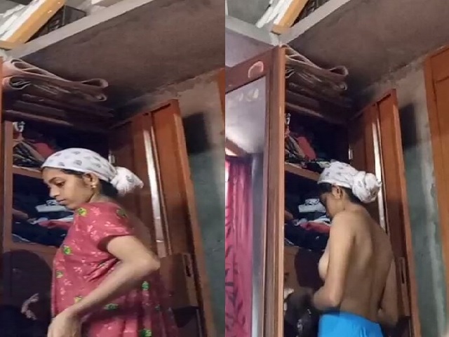 Cute Tamil sister dress change special ops by bro