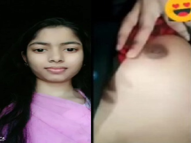 Cute girl video call sex chat boobs showing