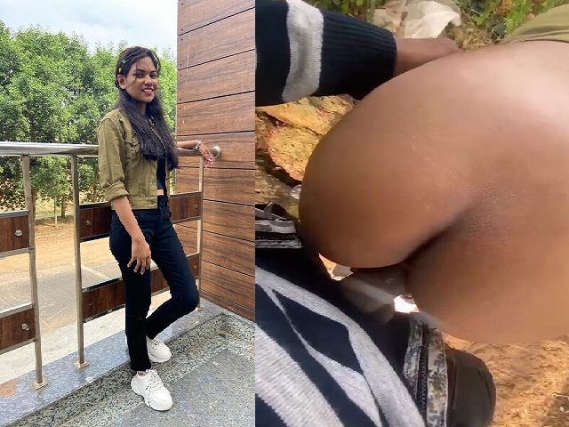 Girlfriend outdoor fucking in Odia sex video