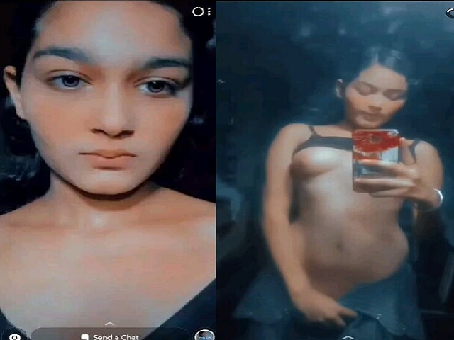 Hot Indian college girl mirror video xxx mms