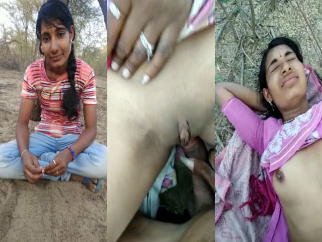 Innocent Indian village girl fucked in jungle
