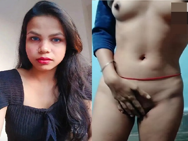 Irresistible hot Gf goes nude in selfie video