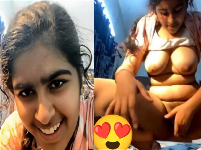 Kajal eyes girlfriend on video call shows boobs and pussy
