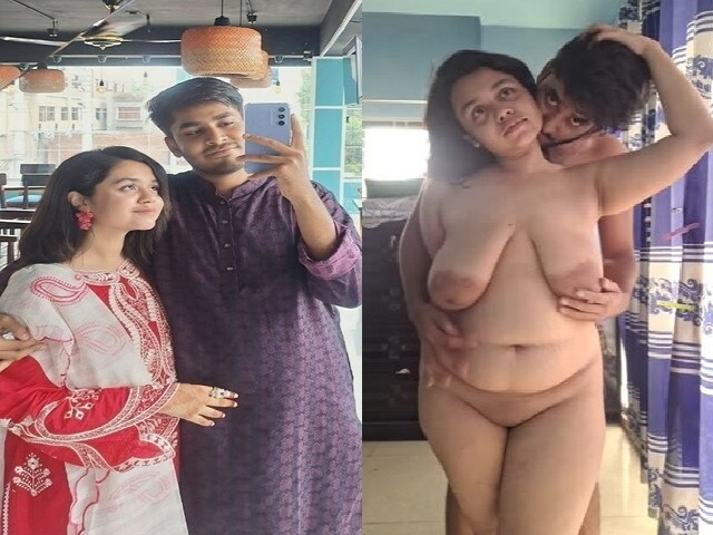 Long big boobs foreplay and romantic nude sex