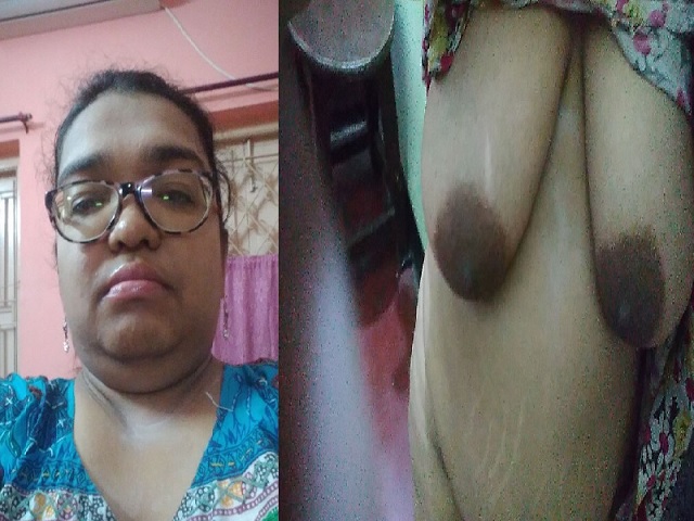 Long boobs chubby girl selfie video viral trend