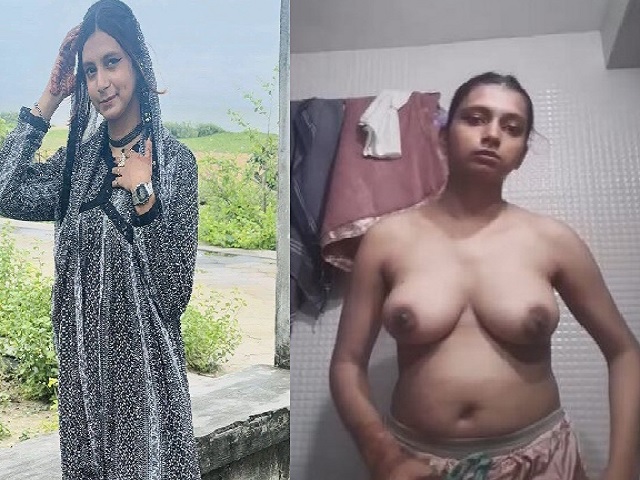 Mallu Muslim girl stripping viral nude show for lover