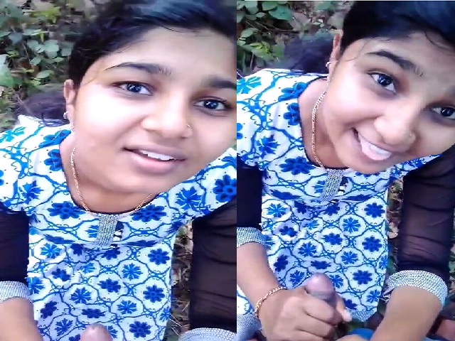Mallu girlfriend outdoor sex after viral handjob