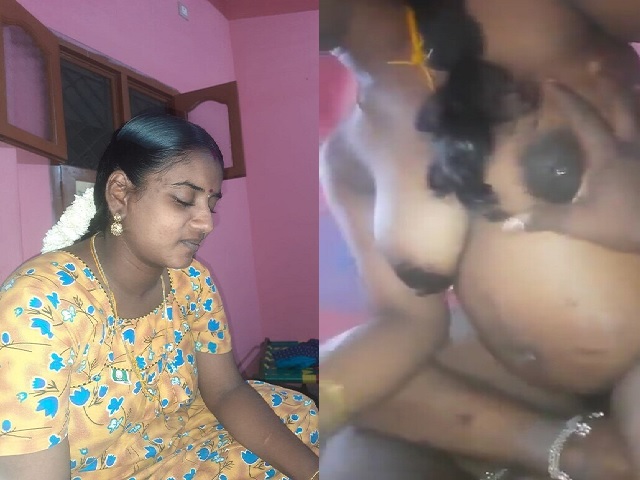 Milky boobs Tamil sex wife viral handjob to hubby