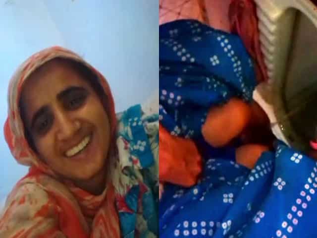 Naughty village Bhabhi peeing selfie video