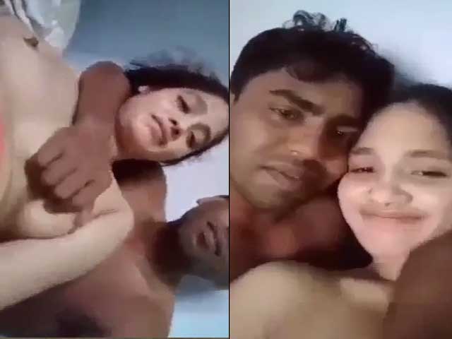 Newly married desi couple foreplay sex viral MMS