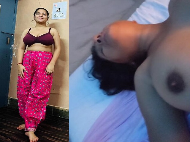 Private honeymoon sex video of big boobs Indian GF