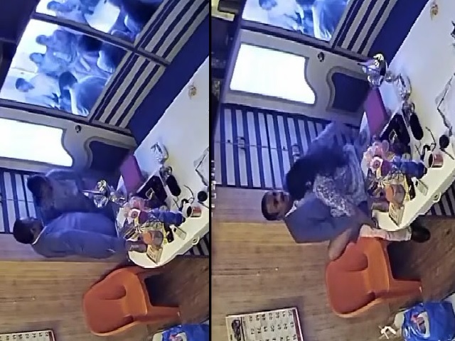 Secretary gives blowjob and sex with boss during interview