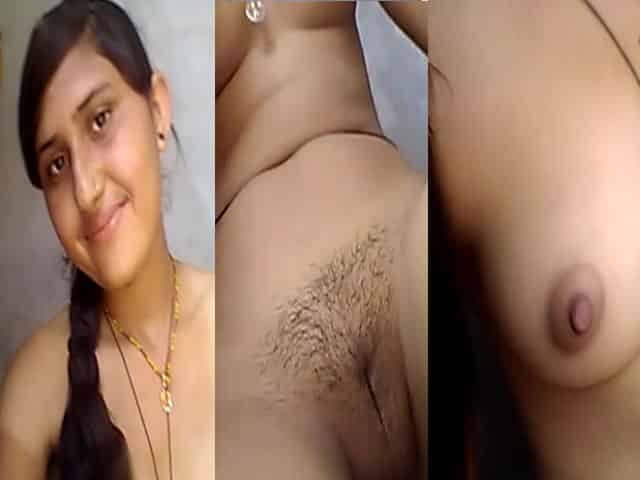 Young girl’s sexy Dehati pussy show video