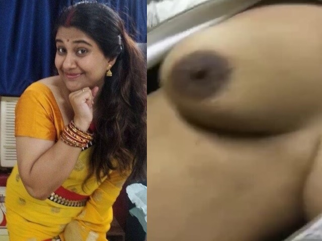 Sexy MILF selfie naked video making for secret lover