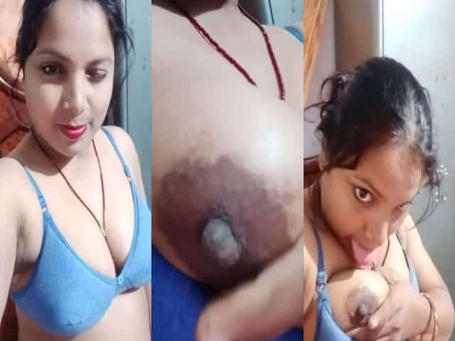 Sexy horny Bhabhi nude selfie video