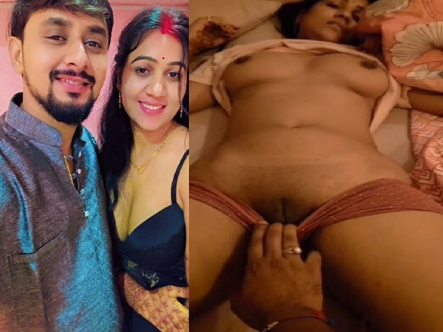Sleeping big boobs bhabhi boob press and panty down