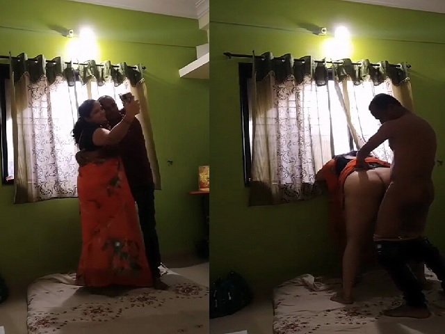 Standing fucking video of big ass aunty sex MMS