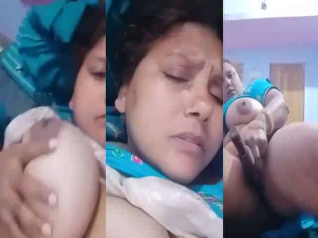 Super horny busty wife showing her horniness