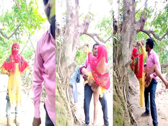 Super sexy Desi MMS outdoor sex video