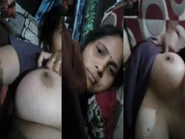 Sweet Desi Bhabhi exposing her nice juicy melons on cam