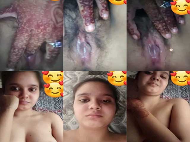 Very beautiful chubby Desi girl fingering