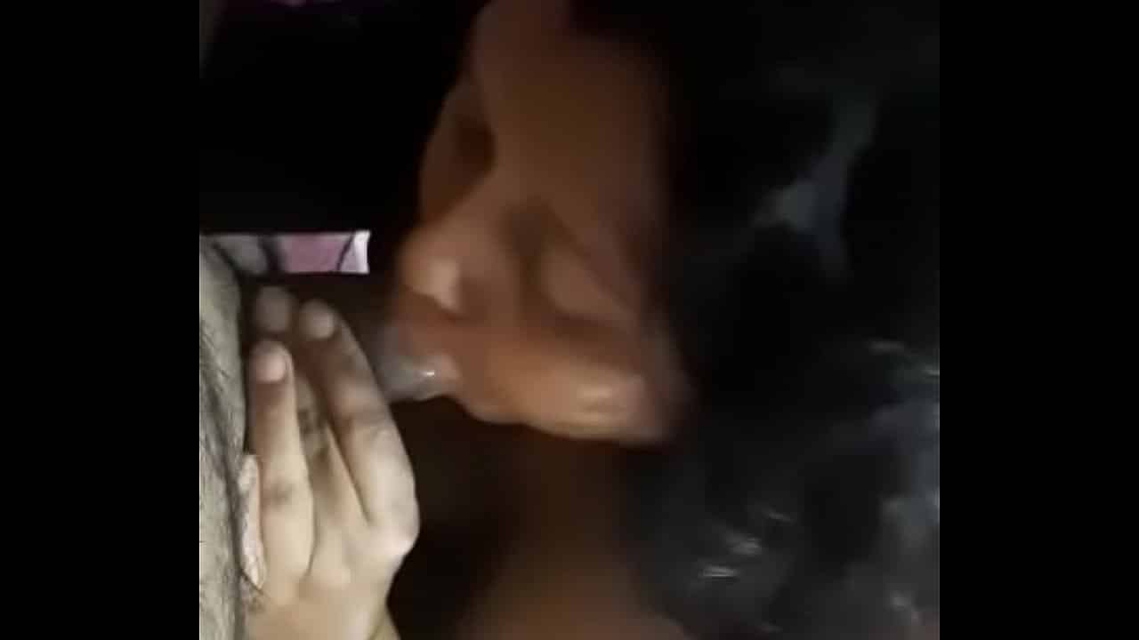 Homely wife sucking dick of her secret lover MMS