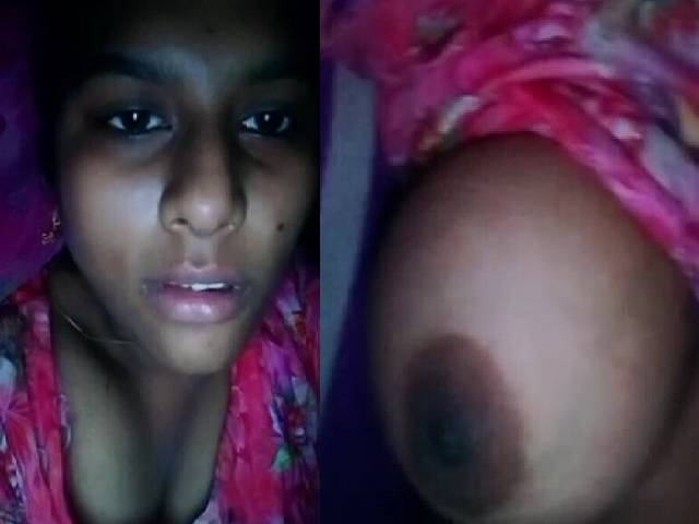 Video call at night with boyfriend by horny Bengali GF