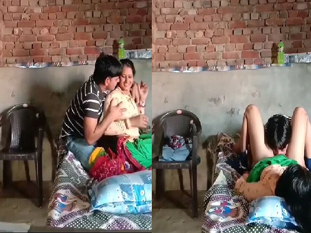 Village bhabhi boob press and viral pussy licking