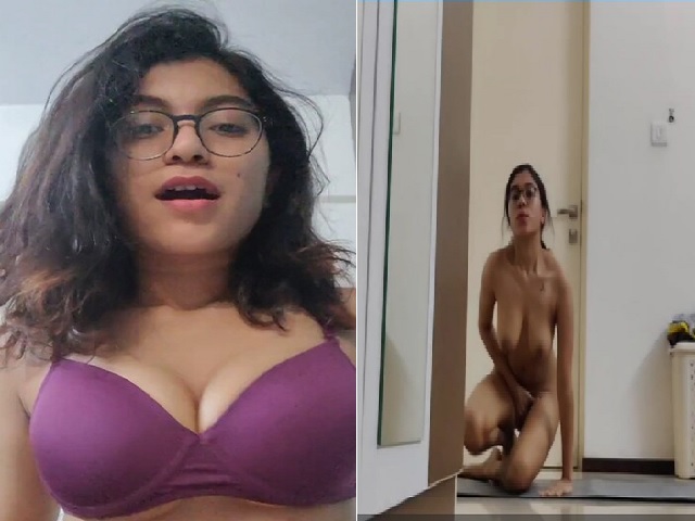 Violet bra Indian girl nude video viral update