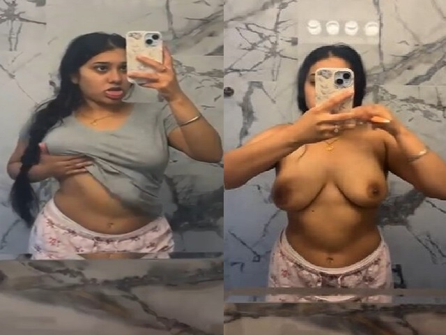 Punjabi girl nude videos merged showing big boobs
