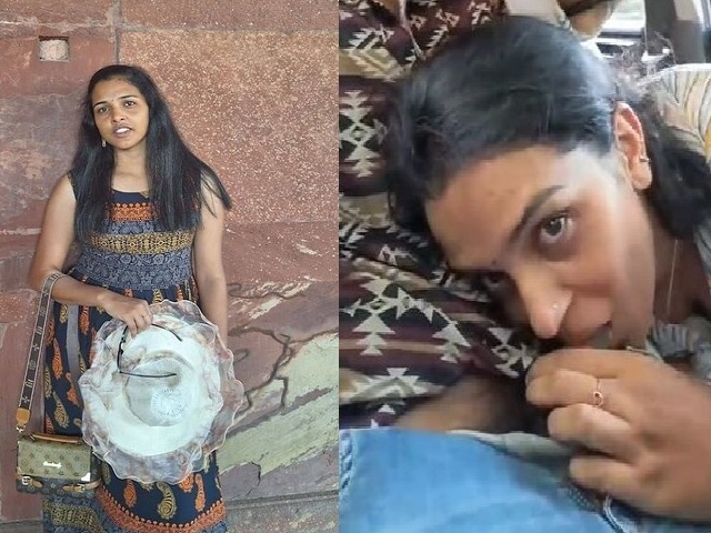 Mallu girlfriend deep blowjob to boyfriend in car viral MMS