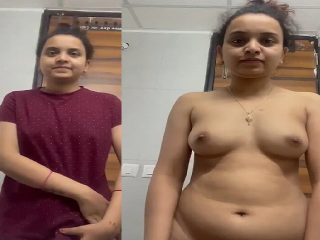 Mast bhabhi striptease viral nude video making for lover