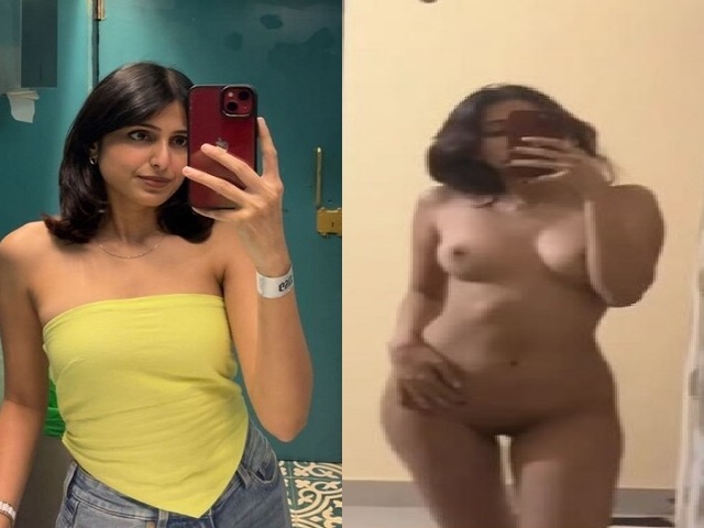 Merged nude videos of sexy Indian baddie for her boyfriend