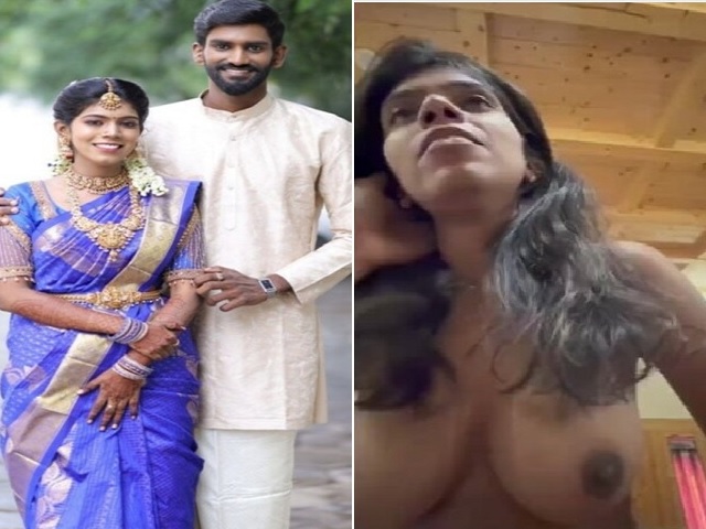 Newly wed Tamil wife riding dick of husband viral update