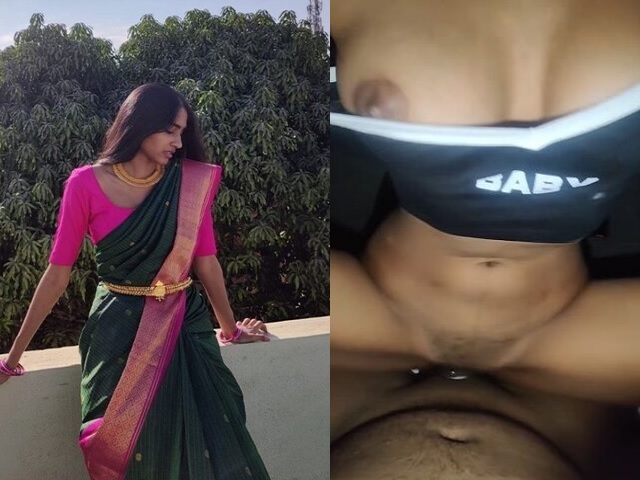 Slim viral Tamil girl fucking her relative at home