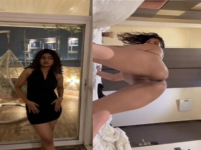Young Indian baddie in doggy sex position video update